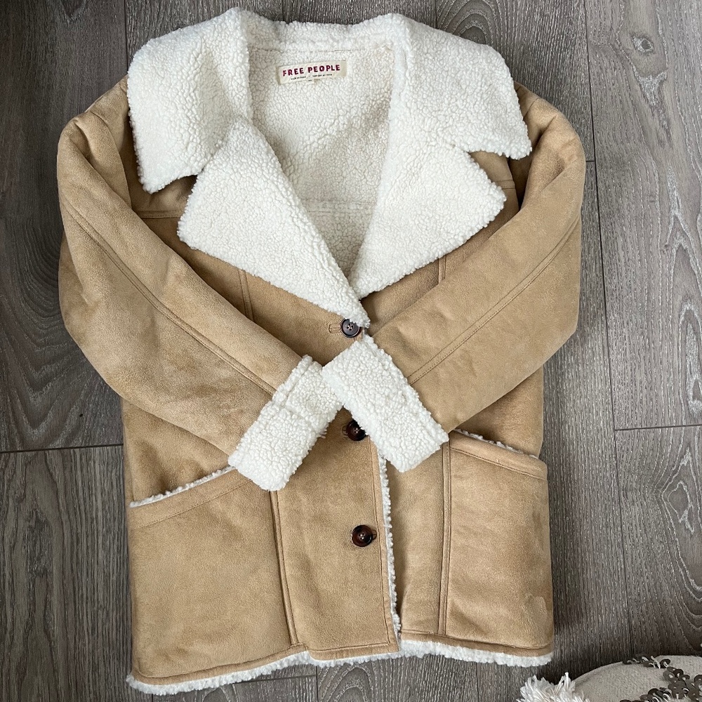 Freepeople Faux Sherling jacket